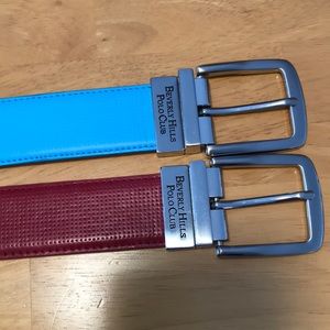 Reversible Belts